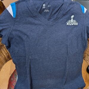 Nike Super Bowl XLVIII Navy T-Shirt